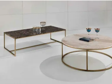 TIP TAP - Rectangular marble coffee table _ International Marmi